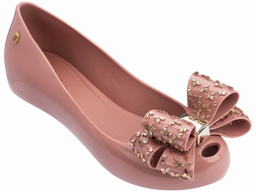 Bailarinas Melissa Ultragirl Luxe Bow Mujer - Rosas - Argentina ZLF-518647